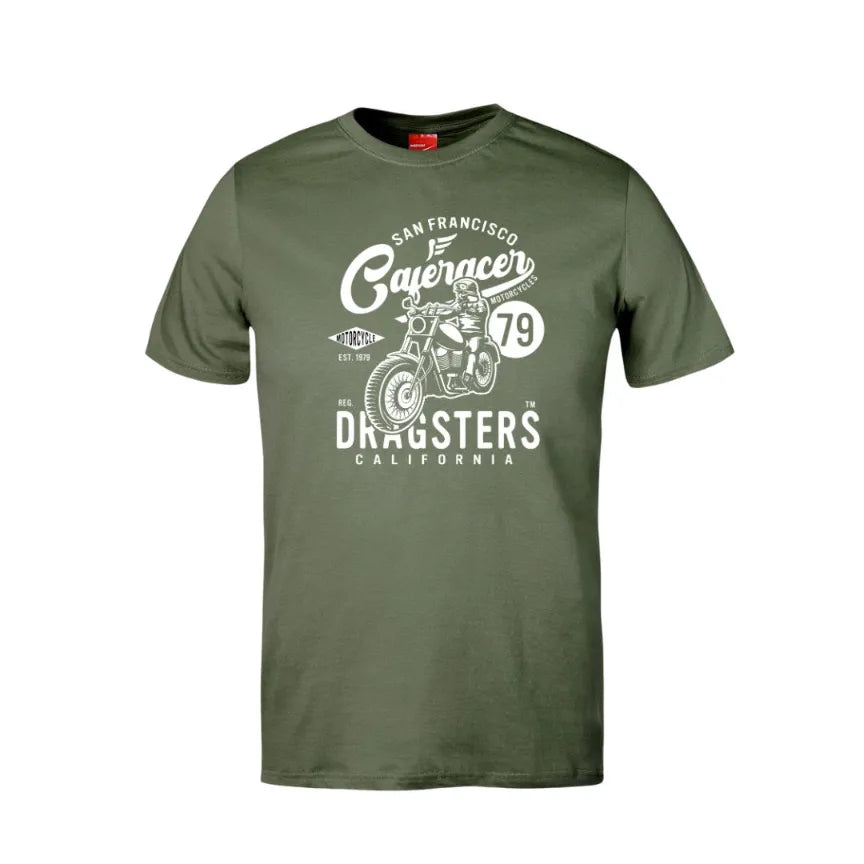 Caferacer Dragsters Cotton T-Shirt
