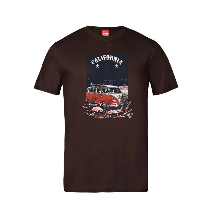 California Kombi Cotton T-Shirt