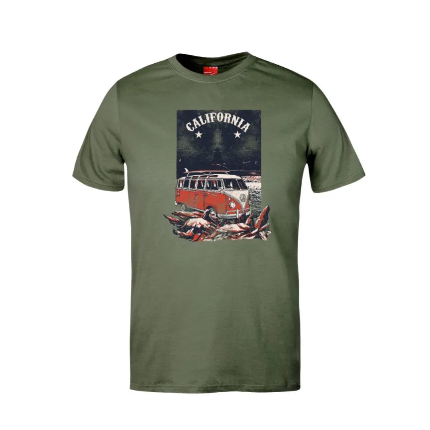 California Kombi Cotton T-Shirt