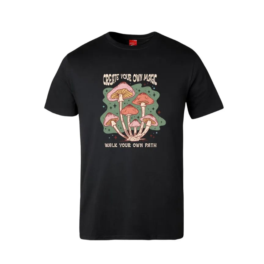 Create Your Own Magic Walk Your Own Path Cotton T-Shirt