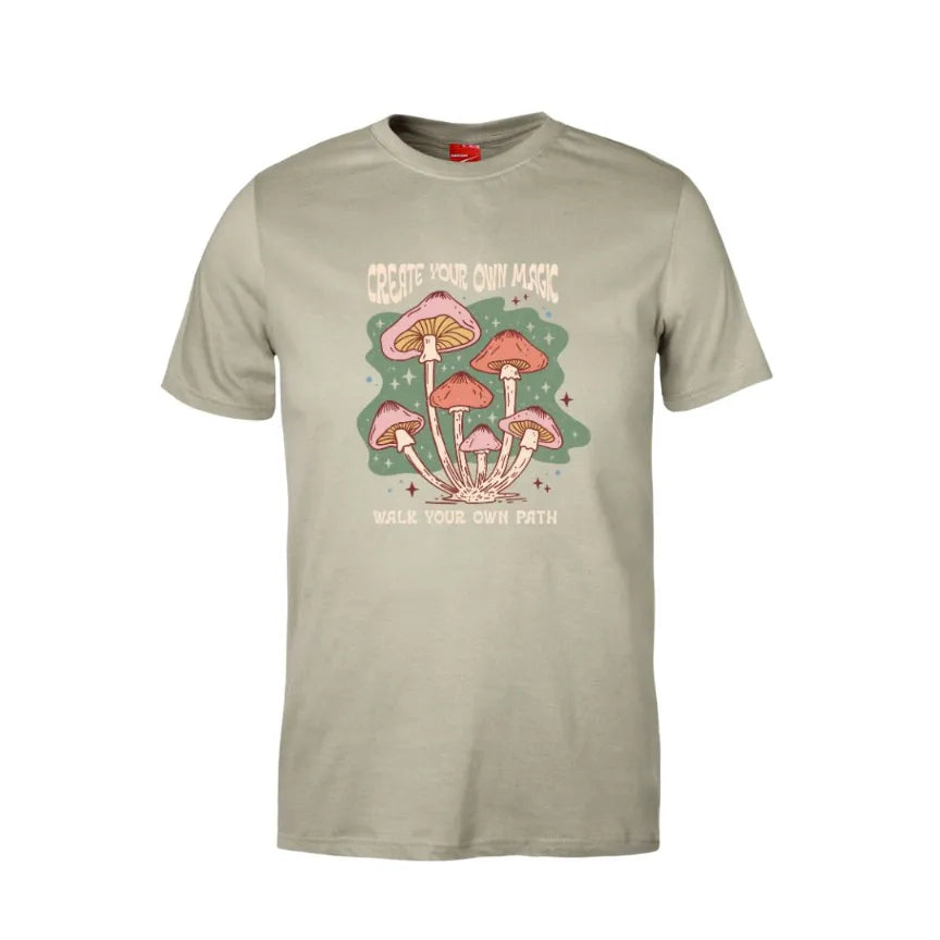 Create Your Own Magic Walk Your Own Path Cotton T-Shirt