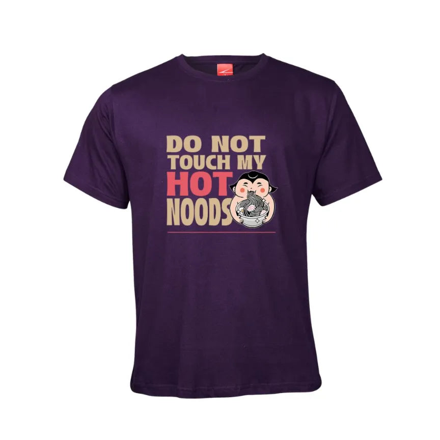 Do Not Touch My Hot Noods Cotton T-Shirt