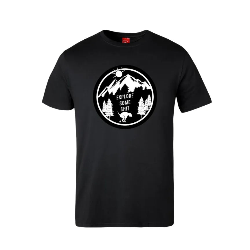 Explore Some Shit Cotton T-Shirt