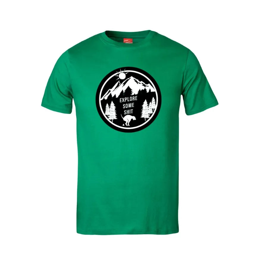 Explore Some Shit Cotton T-Shirt