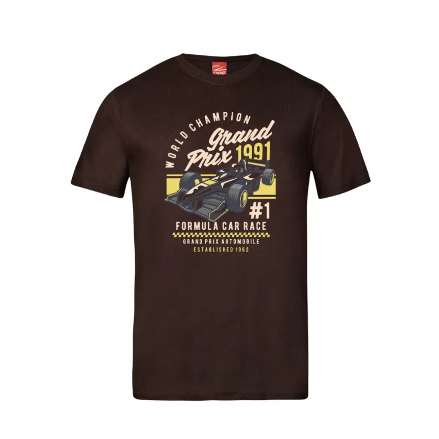 Formula Car Race Cotton T-Shirt