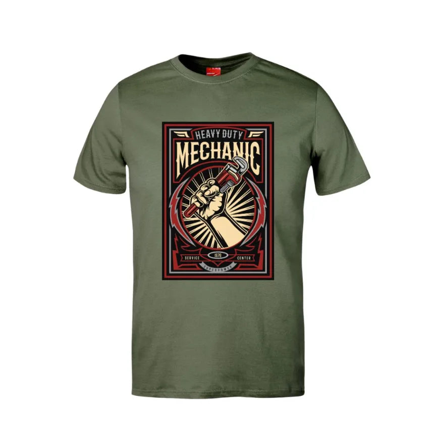 Heavy Duty Mechanic Cotton T-Shirt