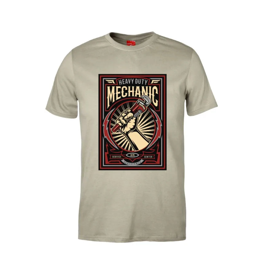 Heavy Duty Mechanic Cotton T-Shirt