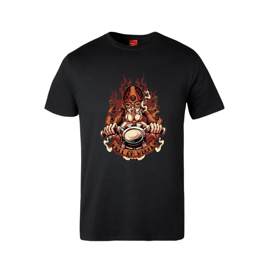 Hell On Wheels Cotton T-Shirt