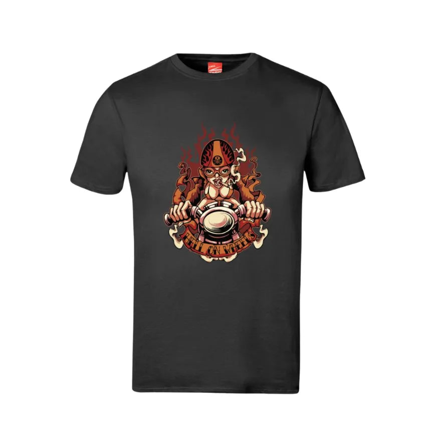 Hell On Wheels Cotton T-Shirt
