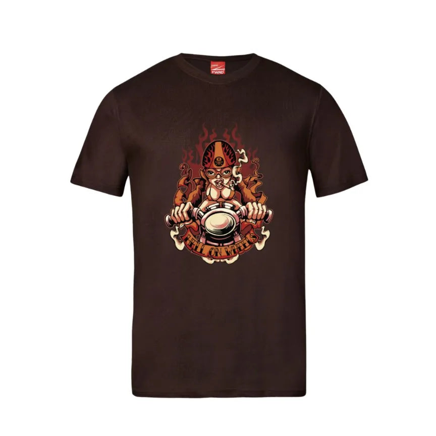 Hell On Wheels Cotton T-Shirt