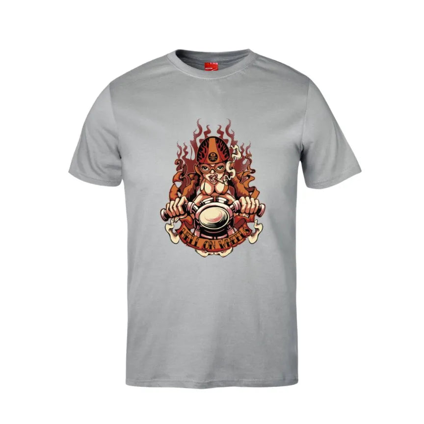 Hell On Wheels Cotton T-Shirt