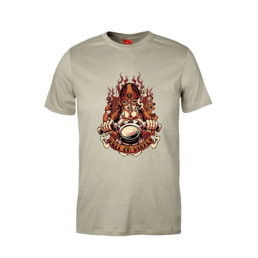 Hell On Wheels Cotton T-Shirt