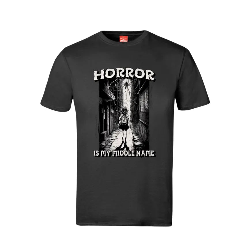 Horror Is My Middle Name Cotton T-Shirt