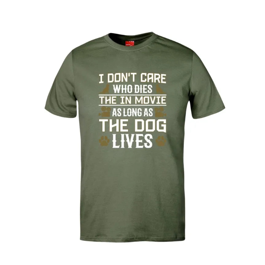 I Don't Care Who Dies Cotton T-Shirt