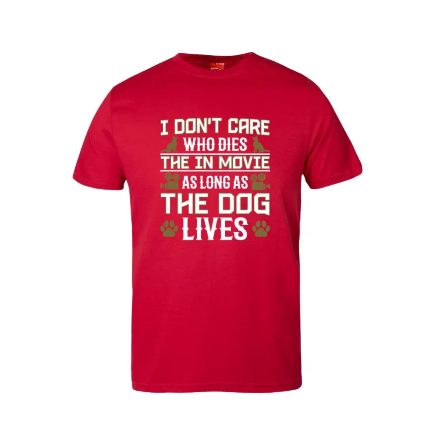I Don't Care Who Dies Cotton T-Shirt