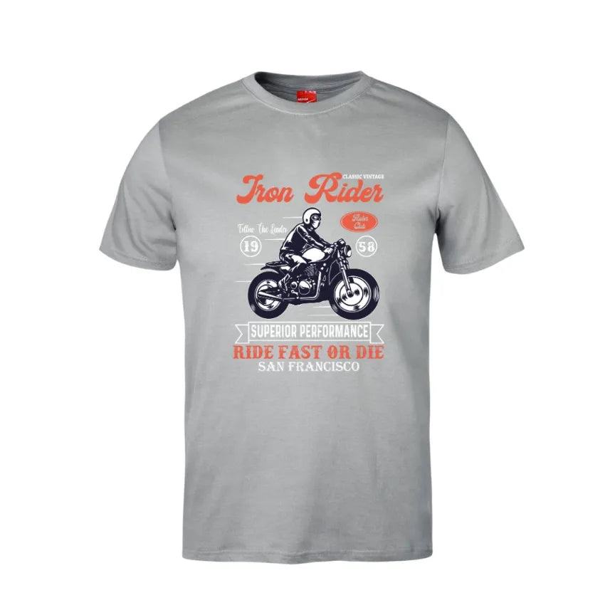 Iron Rider Cotton T-Shirt