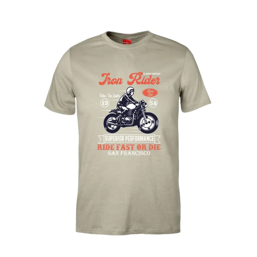 Iron Rider Cotton T-Shirt