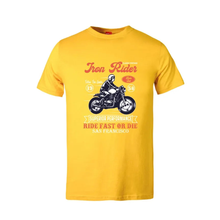 Iron Rider Cotton T-Shirt