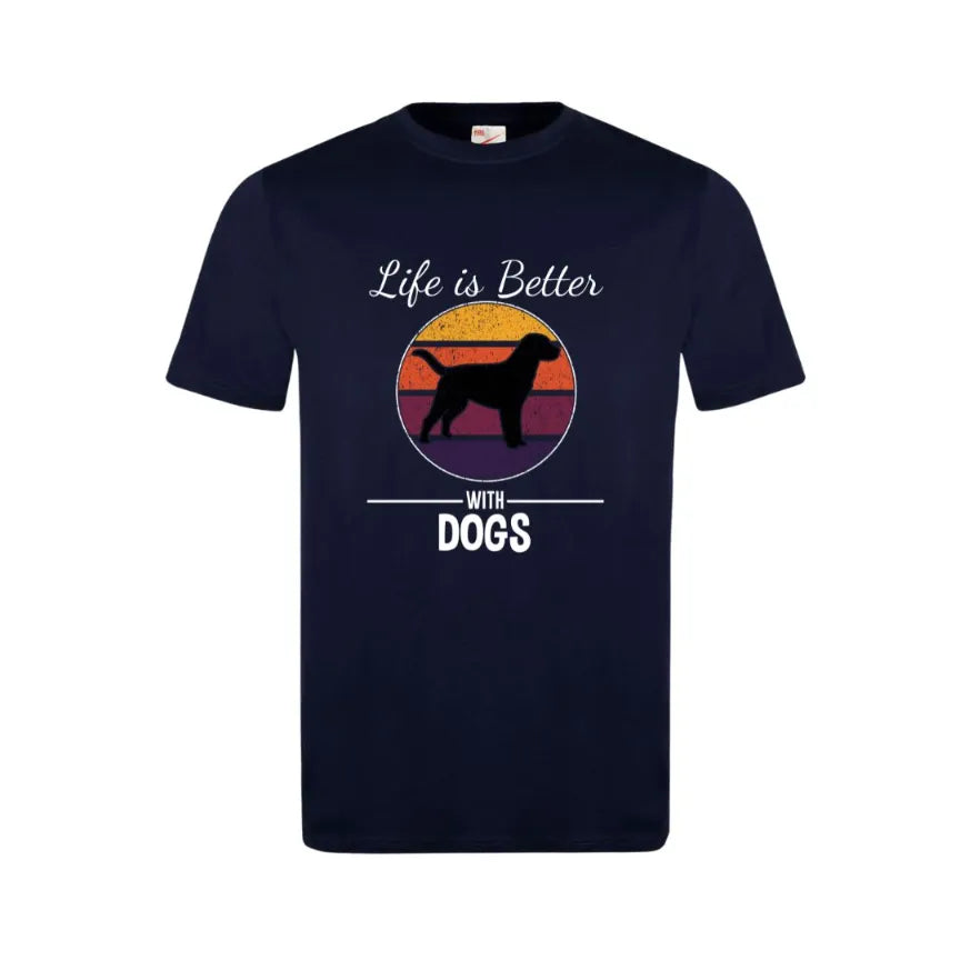 Life Is Better With Dogs Kids T-Shirt