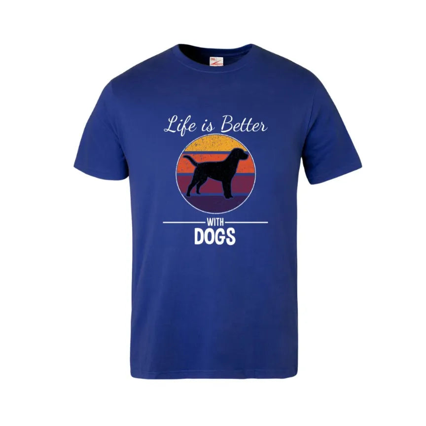 Life Is Better With Dogs Kids T-Shirt