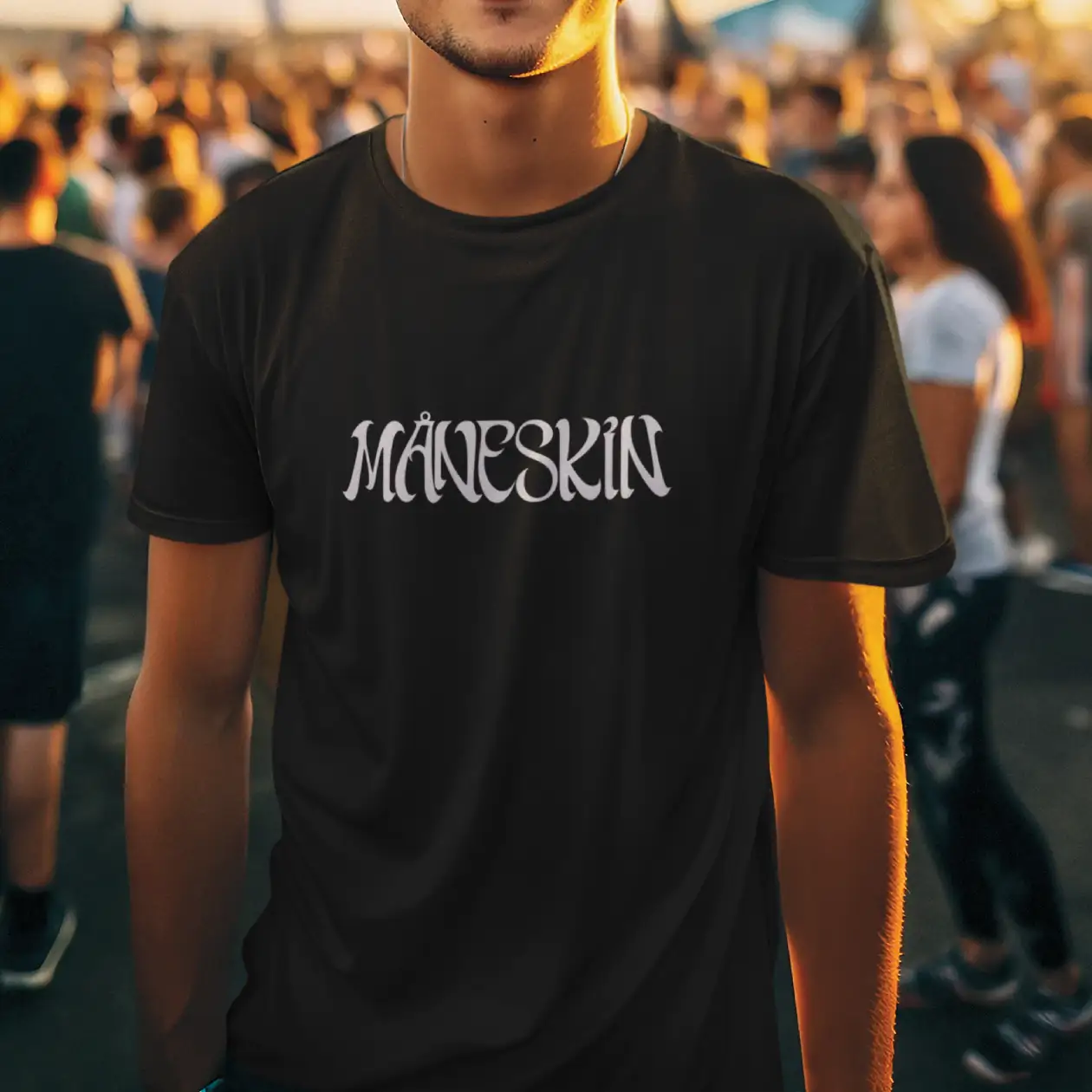 Maneskin Cotton T-Shirt