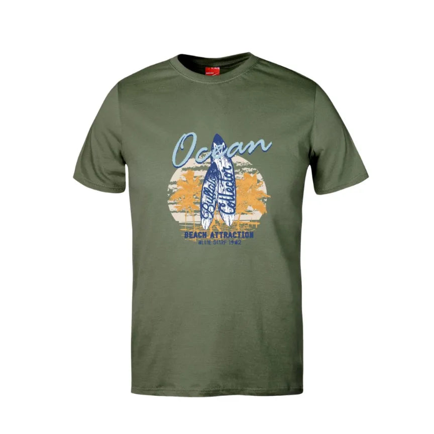 Ocean Buffalo Collector Cotton T-Shirt