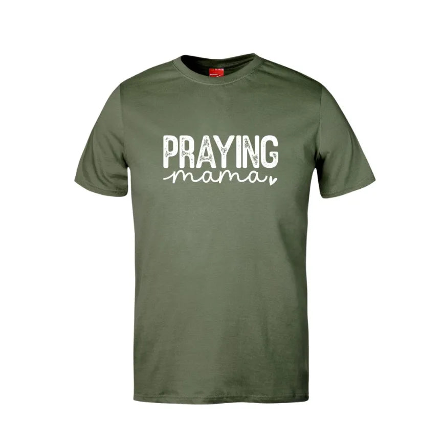 Praying Mama Cotton T-Shirt