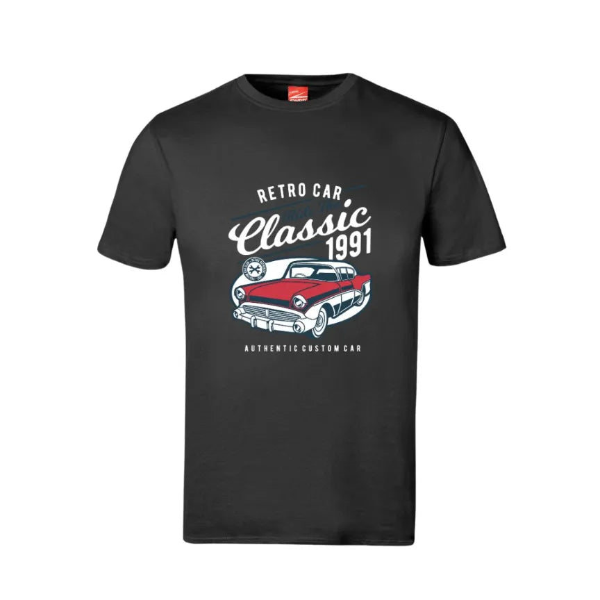 Retro Classic Car Cotton T-Shirt