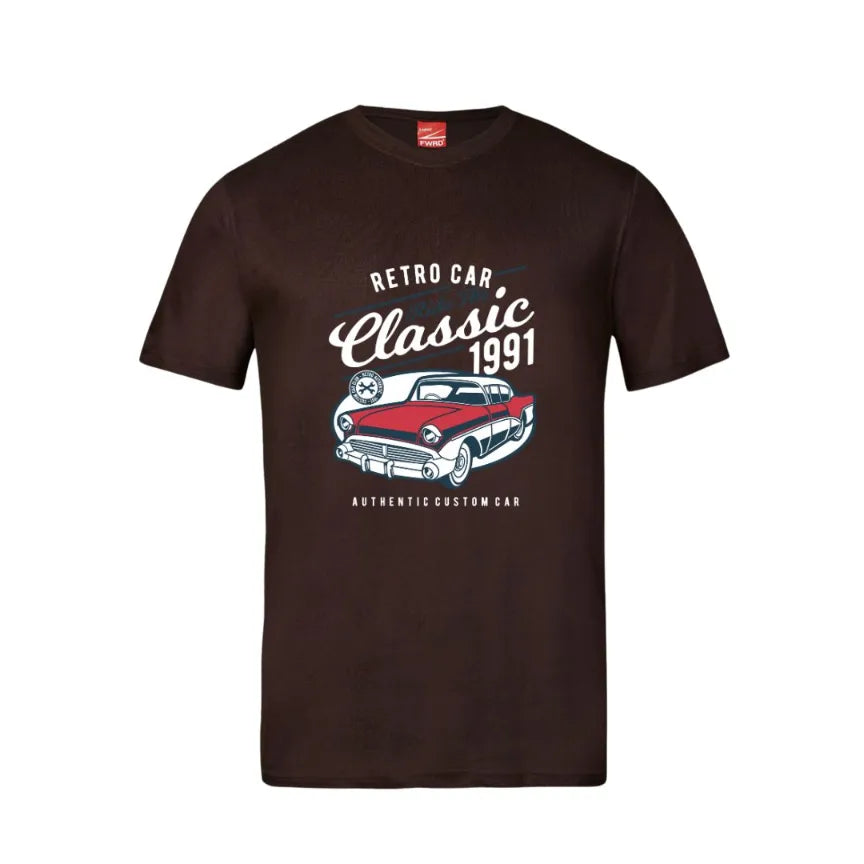 Retro Classic Car Cotton T-Shirt
