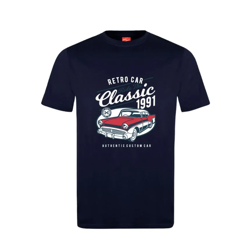 Retro Classic Car Cotton T-Shirt