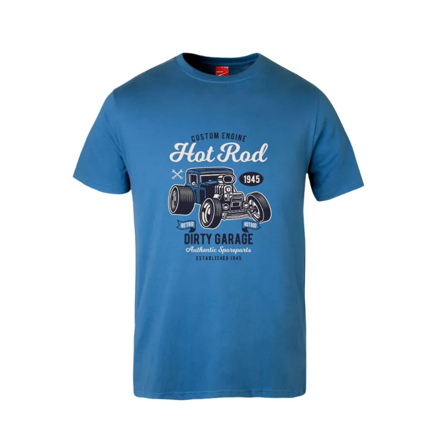 Retro Hotrod Cotton T-Shirt