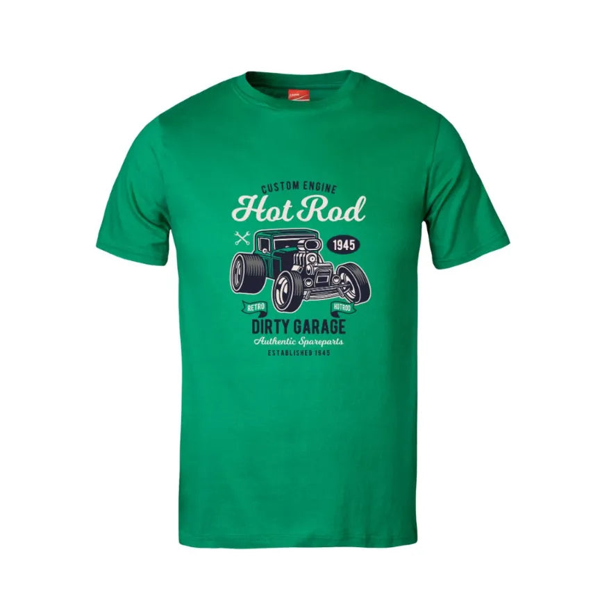 Retro Hotrod Cotton T-Shirt