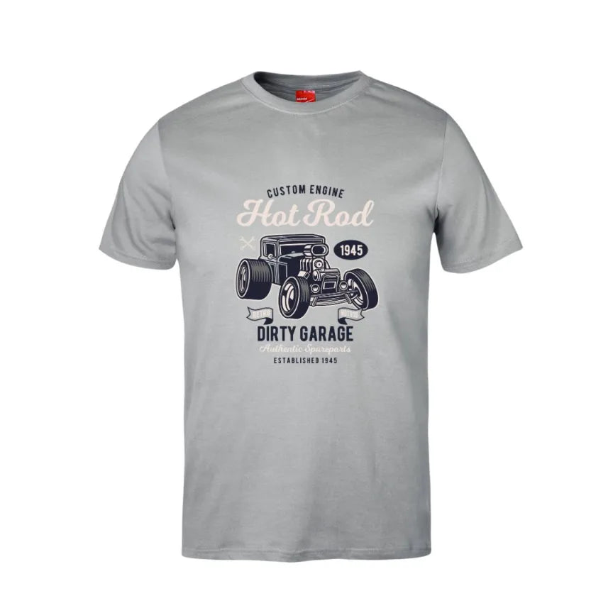 Retro Hotrod Cotton T-Shirt