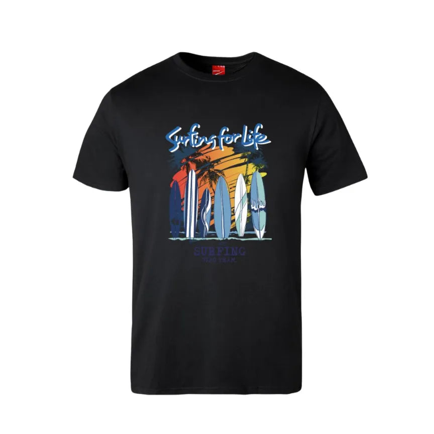 Surfing For Life Cotton T-Shirt