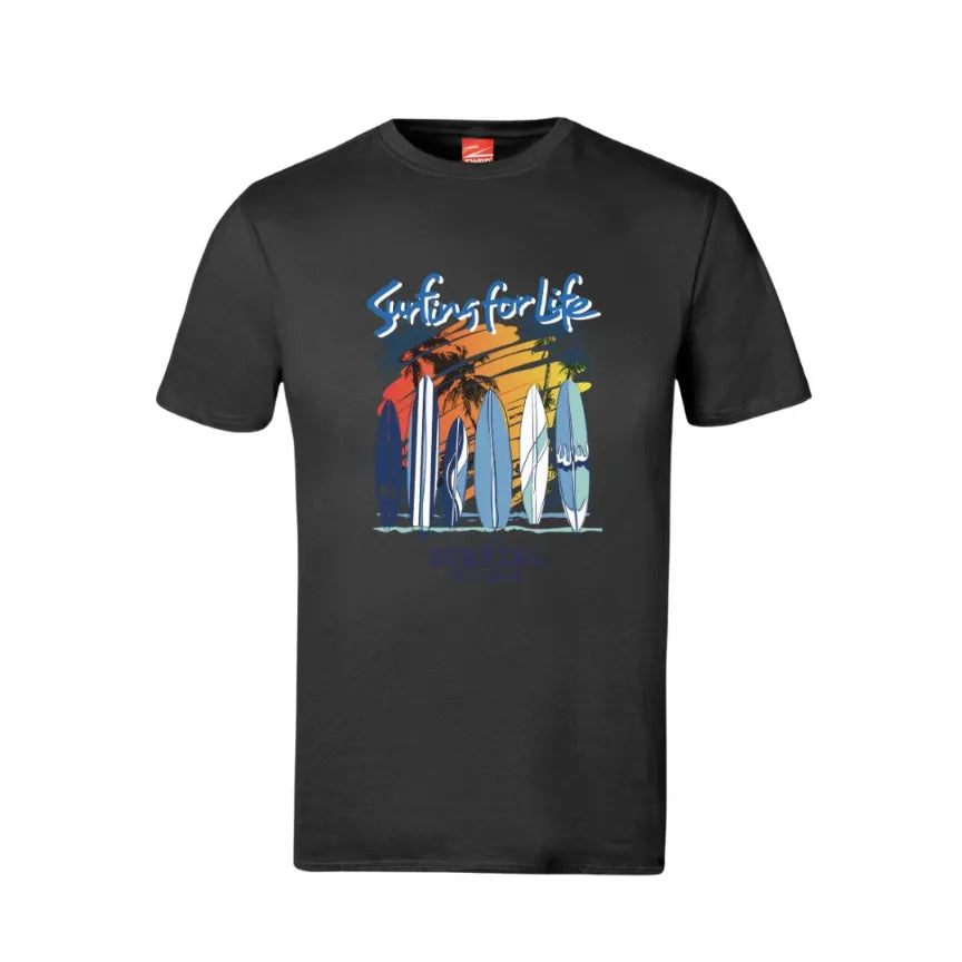 Surfing For Life Cotton T-Shirt