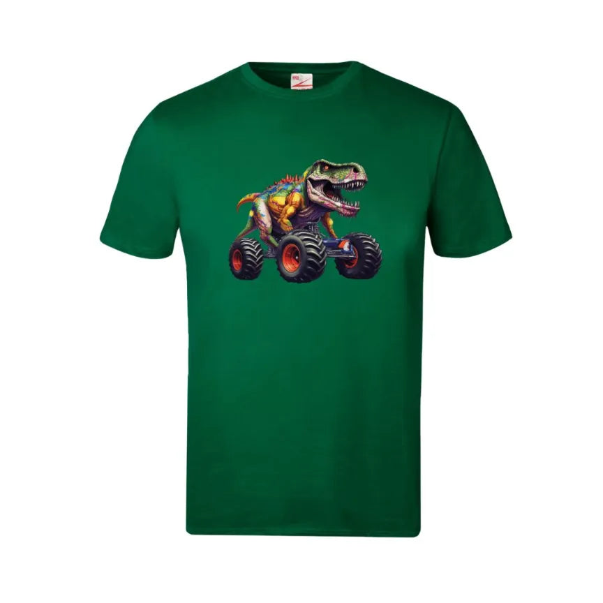 T-Rex Monster Truck Kids T-Shirt