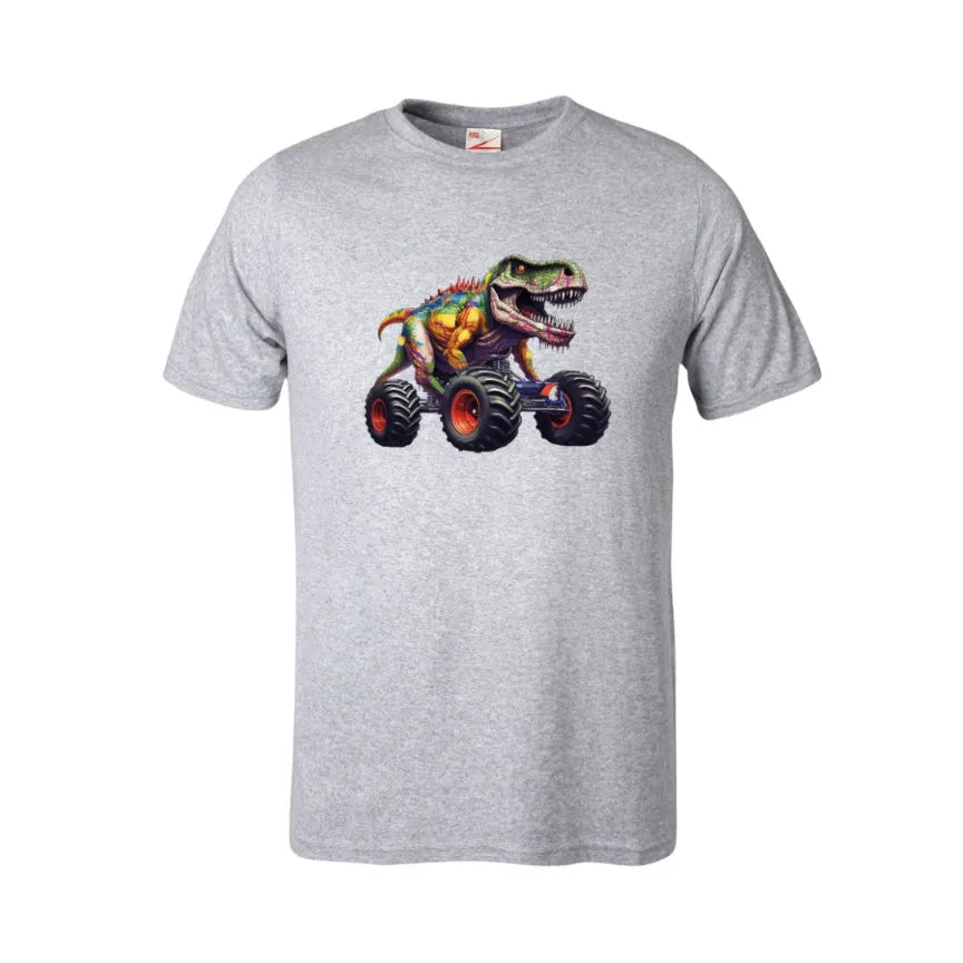 T-Rex Monster Truck Kids T-Shirt