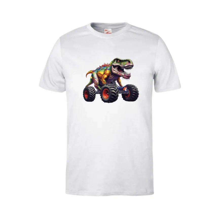 T-Rex Monster Truck Kids T-Shirt