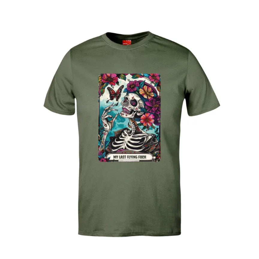 Tarot My Last Flying Fuck Cotton T-Shirt