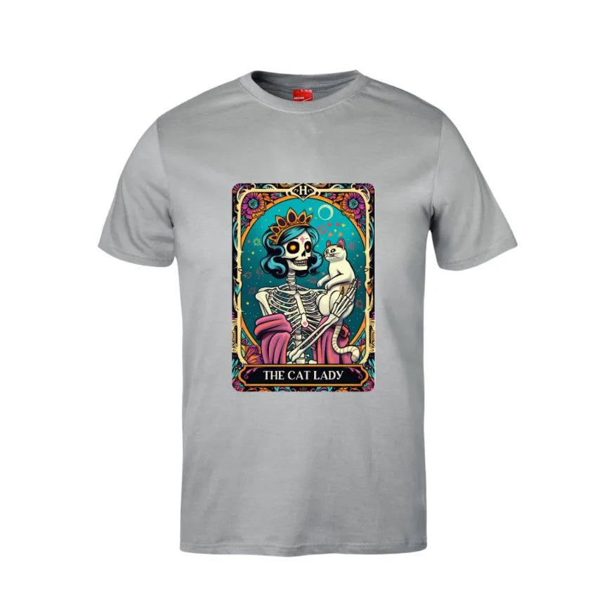 Tarot The Cat Lady Cotton T-Shirt
