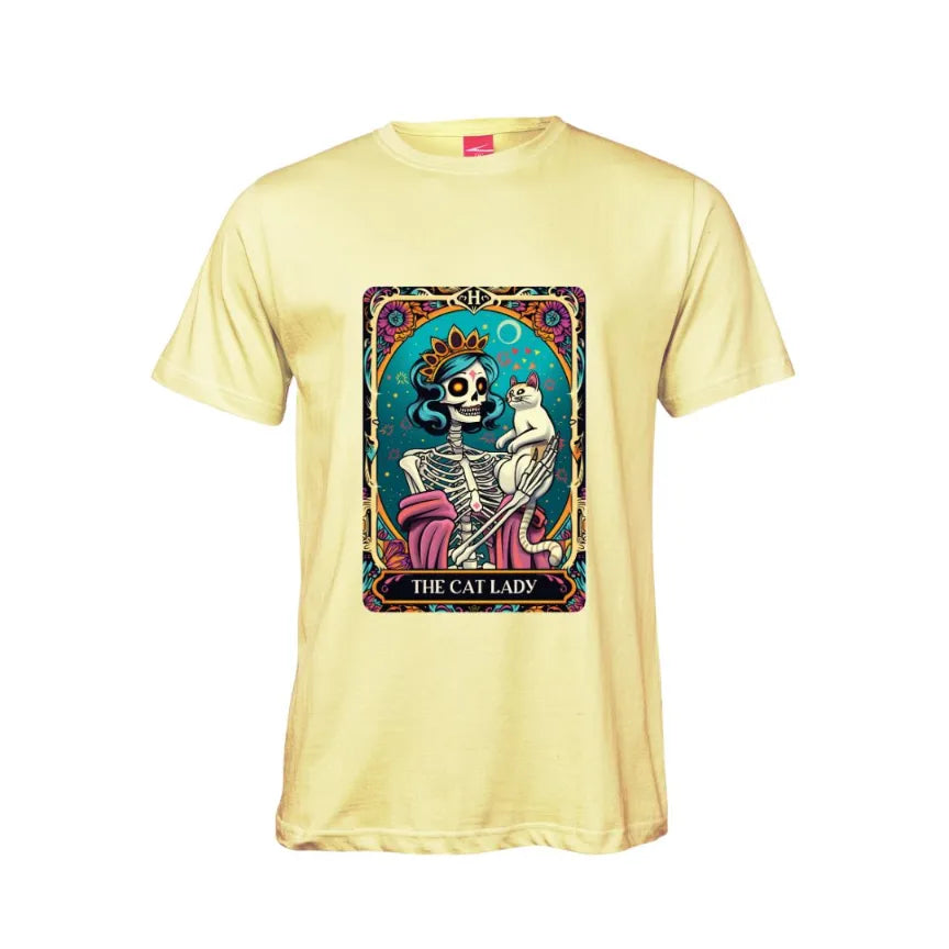 Tarot The Cat Lady Cotton T-Shirt