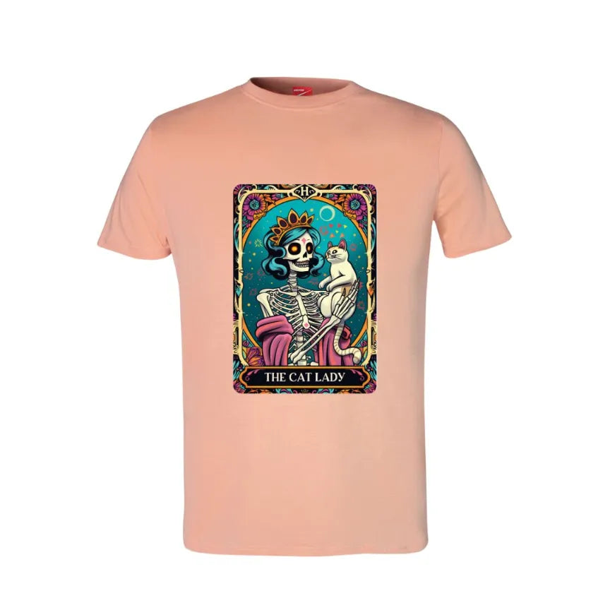 Tarot The Cat Lady Cotton T-Shirt