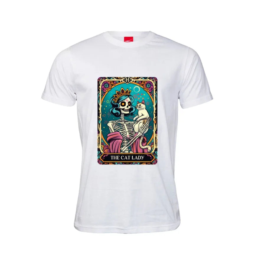 Tarot The Cat Lady Cotton T-Shirt