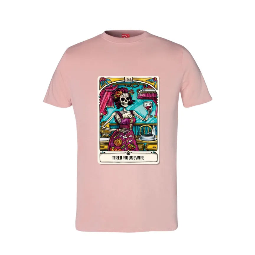 Tarot The Tired Housewife Cotton T-Shirt