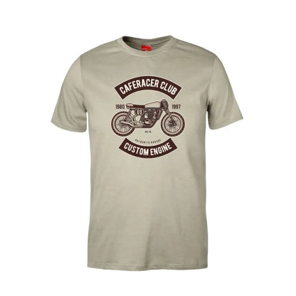 Caferacer Club Cotton T-Shirt