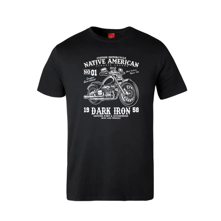 Dark Iron Cotton T-Shirt