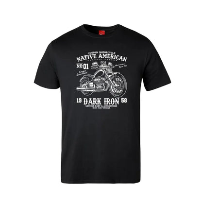 Dark Iron Cotton T-Shirt
