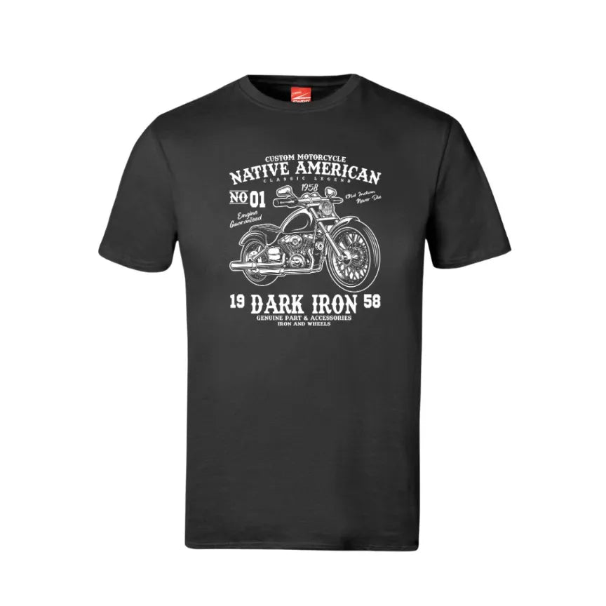 Dark Iron Cotton T-Shirt