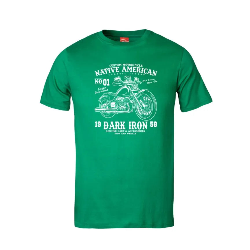 Dark Iron Cotton T-Shirt