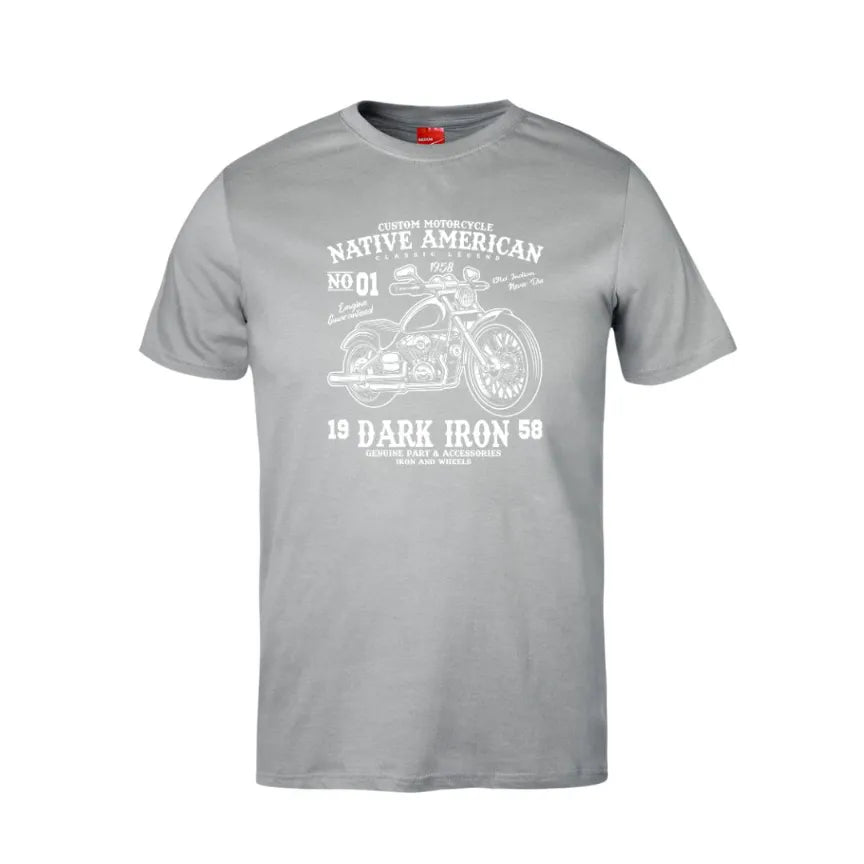 Dark Iron Cotton T-Shirt